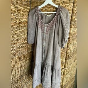 Brown L Easel boutique dress